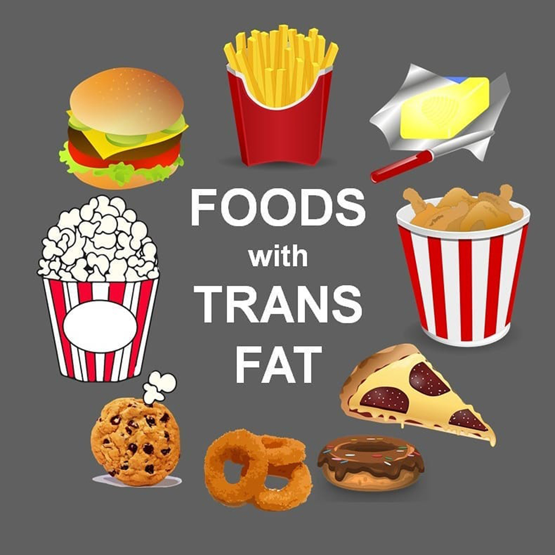 أطعمة تحتوي على الدهون المتحولة 
