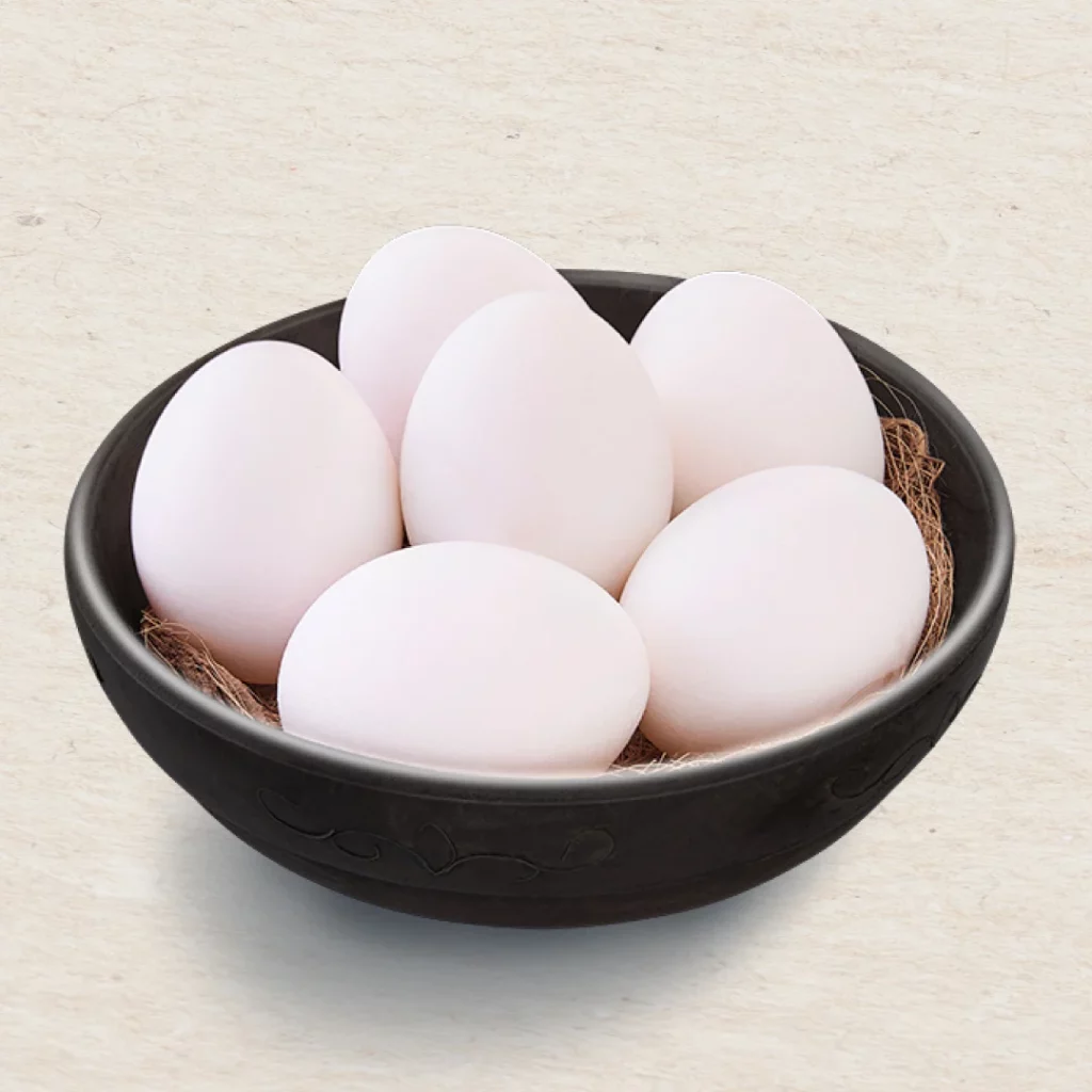 البيض غني بفيتامين B6