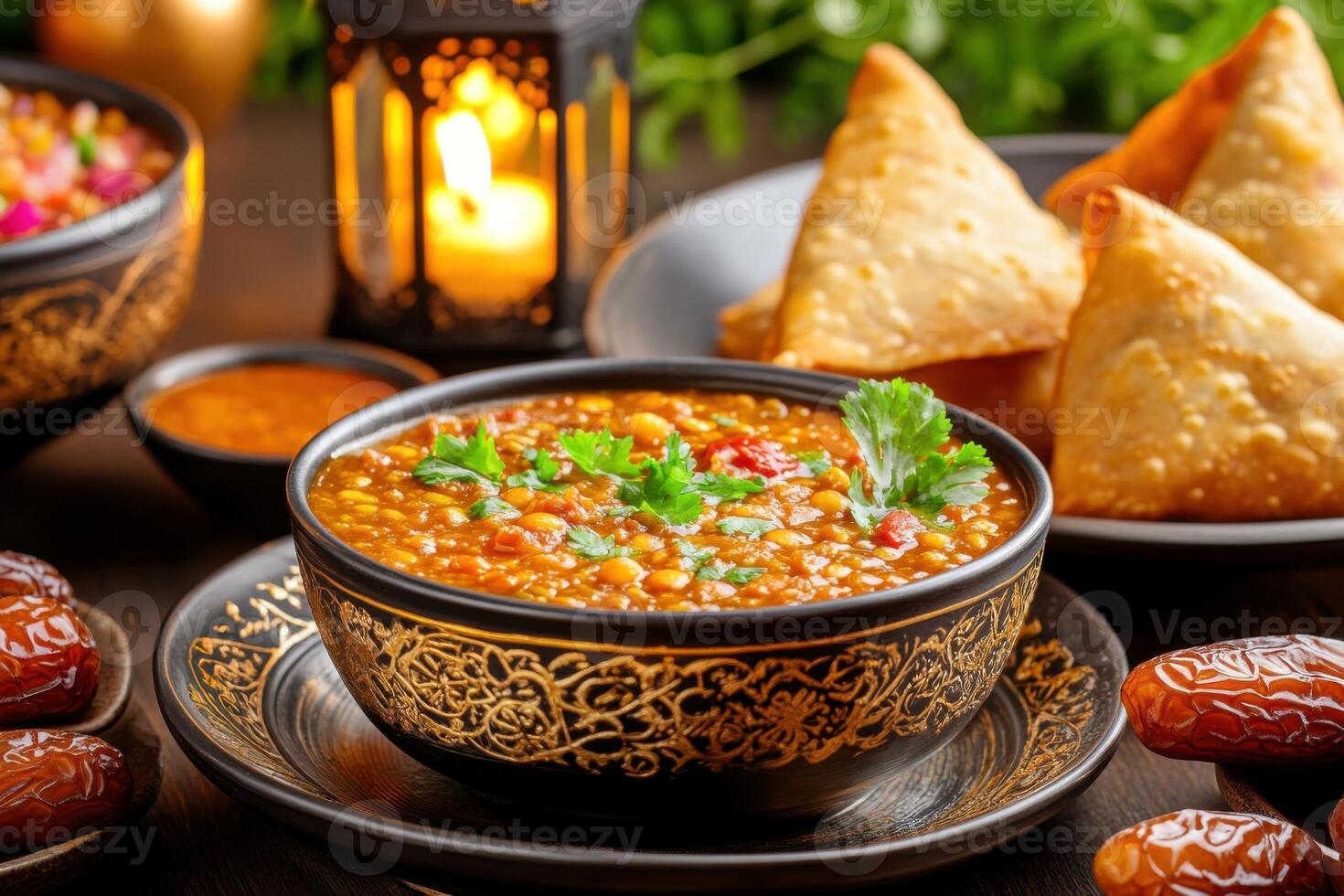 ramadan-iftar-spread-showcasing-lentil-soup-samosas-and-dates-with-a-warm-atmosphere-photo.jpg