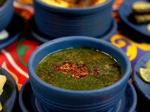 الملوخية بالدجاج